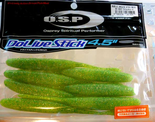 DoLive Stick 4.5inch Lime Chart