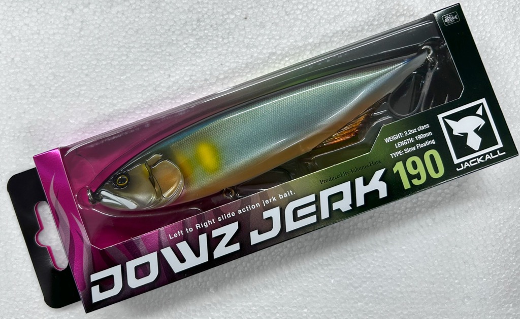 DOWZ JERK 190 Maruhata Pearl Ayu