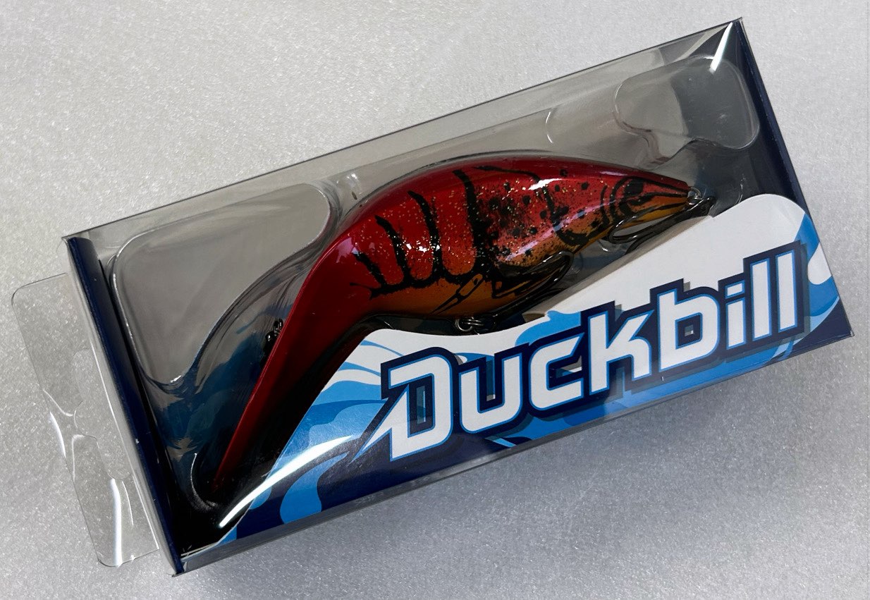 DUCK BILL Duzzler Red Craw-B - Click Image to Close