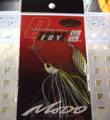 D-ZONE FRY 1/4oz SW 27 Chart Shad
