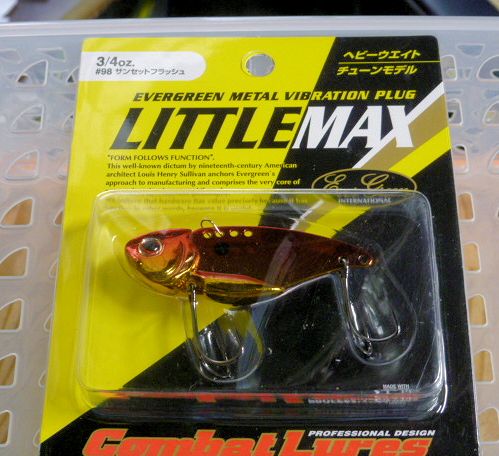 Little Max Heavy Weight 3/4oz Sunset Flash - Click Image to Close