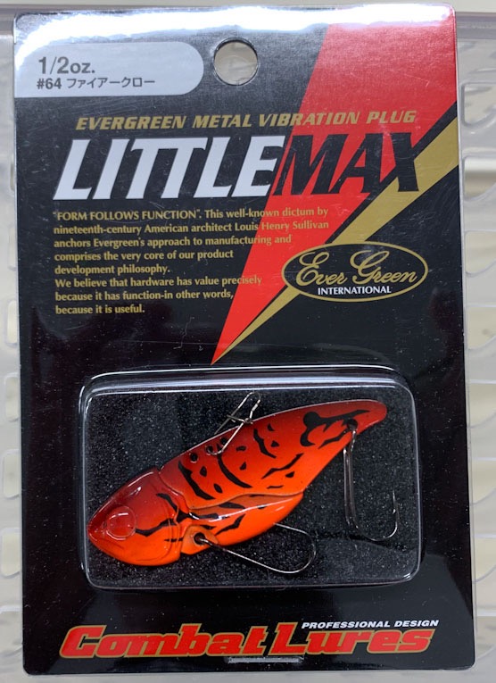 LITTLE MAX 1/2oz Fire Craw