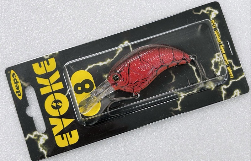 EVOKE 1.8 Hiden Red Craw - Click Image to Close