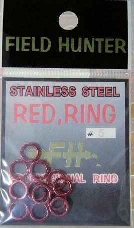 FIELD HUNTER Sprit Ring Red #5