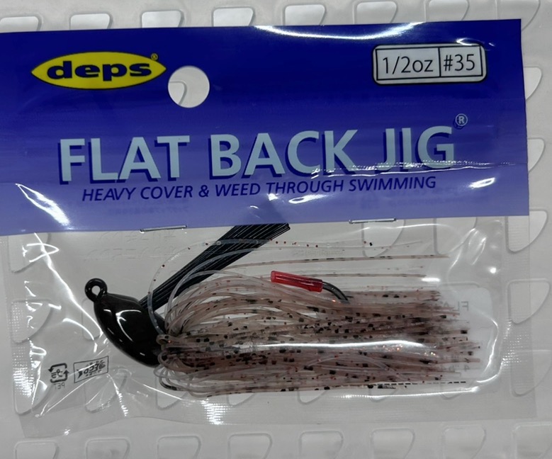 FLAT BACK JIG 1/2oz SILICON #35 Tenaga Ebi