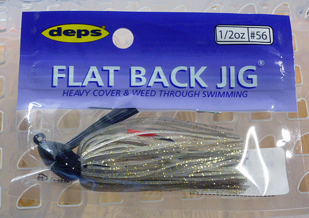 FLAT BACK JIG 1/2oz SILICON #56 Golden Shiner - Click Image to Close