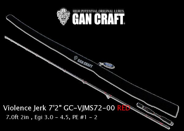 Violence Jerk 7'2" GC-VJMS72-00 Titan RED Edition [Only UPS] - Click Image to Close