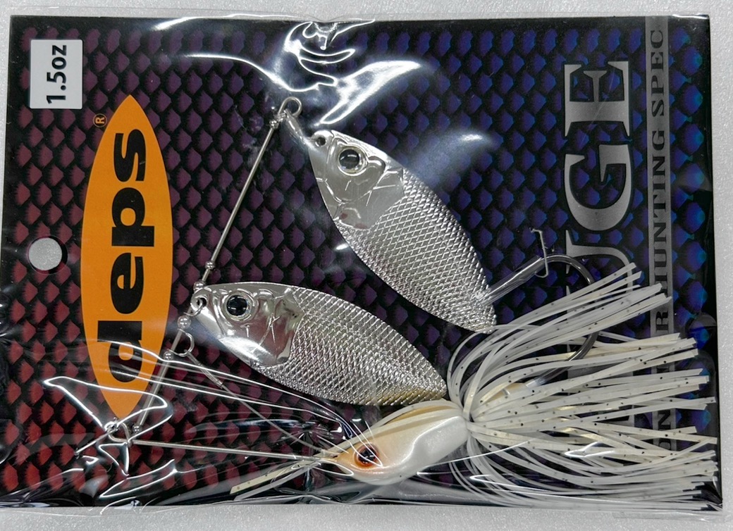 HUGE SPINNERBAIT 1.5oz DW Albino