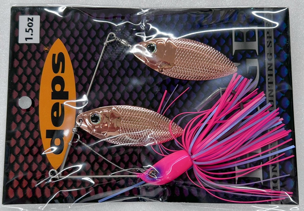 HUGE SPINNERBAIT 1.5oz DW Bubblegum