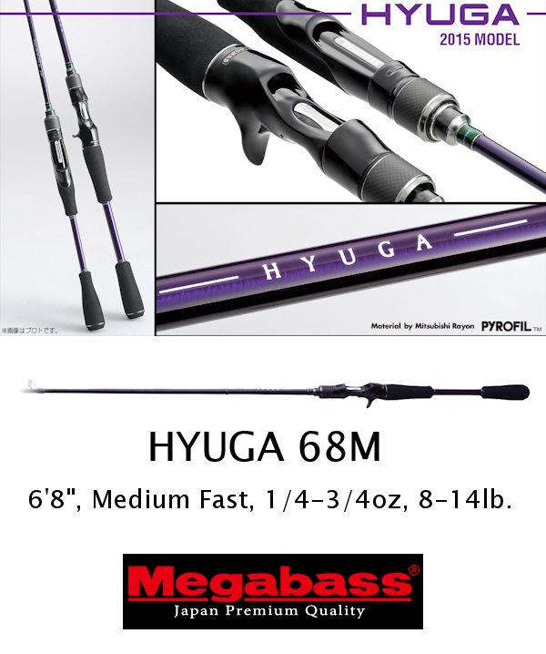 HYUGA 68M [Only UPS] - US$161.91 : SAMURAI TACKLE -The best 