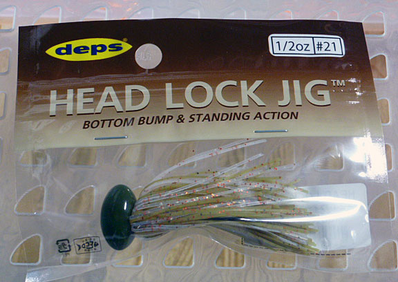 HEAD ROCK JIG 1/2oz Silicon #21 Weed Shrimp