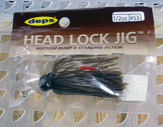 HEAD ROCK JIG 1/2oz Silicon #53 Greenpumpkin Seed