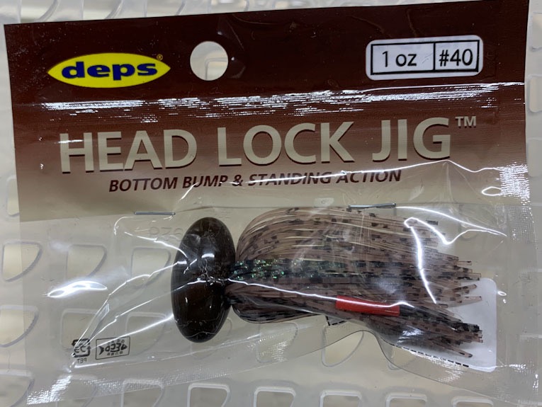 HEAD ROCK JIG 1oz Silicon #40 Rock Shrimp
