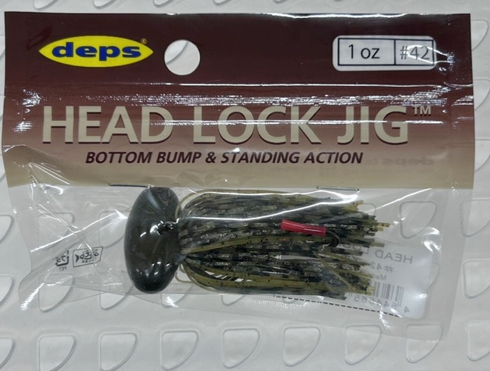HEAD ROCK JIG 1oz Silicon #42 Avocado