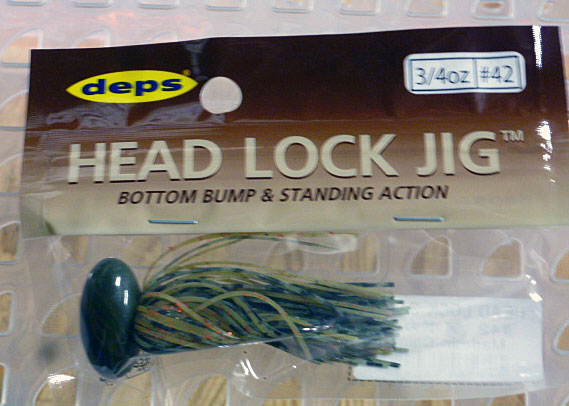HEAD ROCK JIG 3/4oz Silicon #42 Avocado