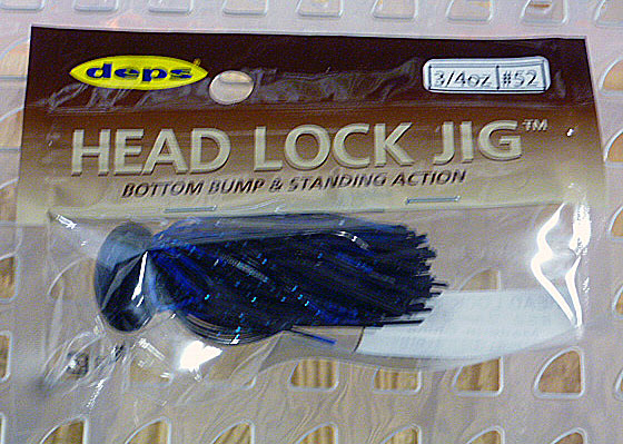 HEAD ROCK JIG 3/4oz Silicon #52 Blue Black