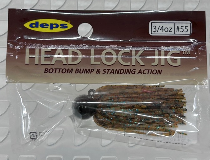 HEAD ROCK JIG 3/4oz Silicon #55 Blue Marrone