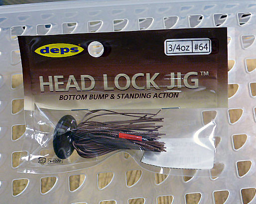 HEAD ROCK JIG 3/4oz Silicon #64 FS Brown
