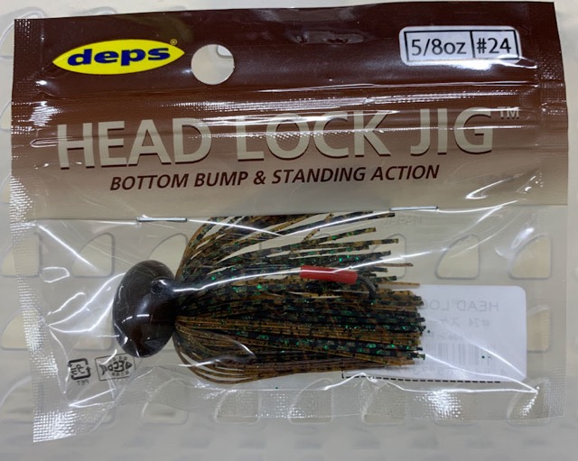 HEAD ROCK JIG 5/8oz Silicon #24 Scale Rootbeer