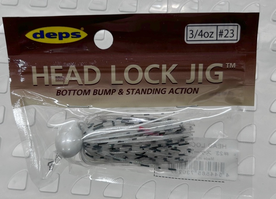 HEAD ROCK JIG 3/4oz Silicon #23 Scale White