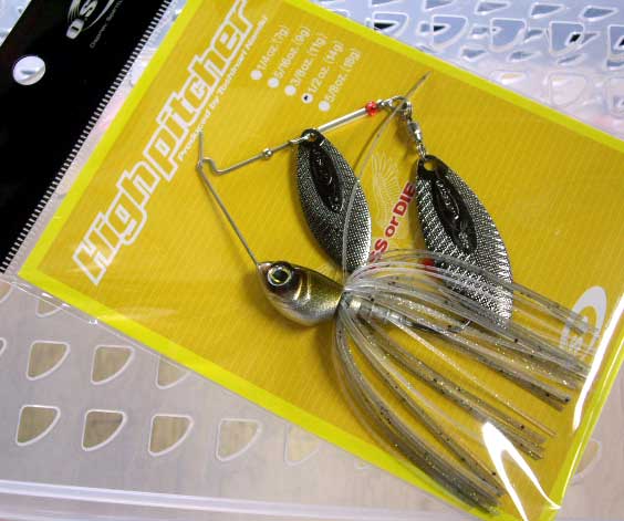 HIgh Pitcher 1/2oz DW Steel Shad - Click Image to Close