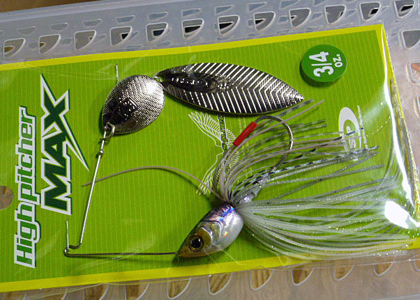 High Pitcher Max 3/4oz TW Spark Ice Shad - Click Image to Close