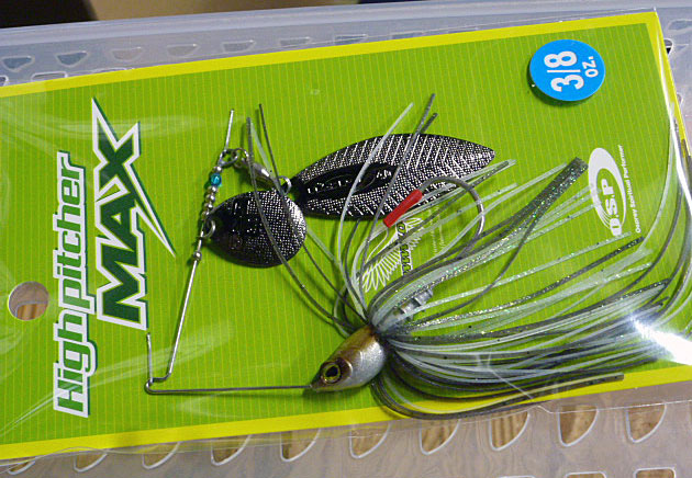 High Pitcher Max 3/8oz TW Steel Shad - Click Image to Close