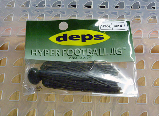 Hyper Foot Ball Jig Silicon 1/2oz #34 Watermelon Seed - Click Image to Close