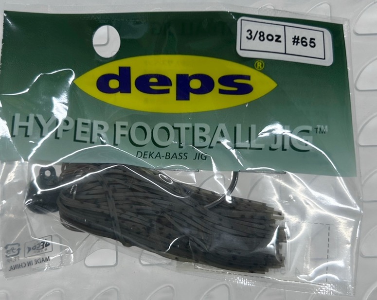 Hyper Foot Ball Jig Silicon 3/8oz #65 SF Watermelon Seed