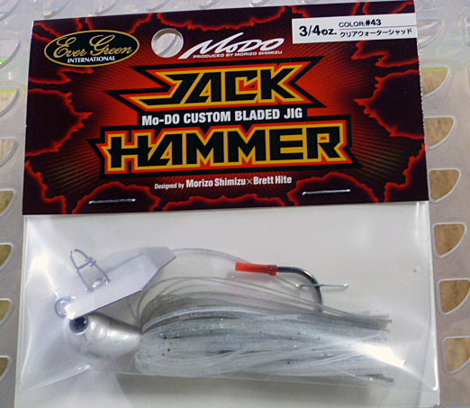 Jack Hammer 3/4oz Clear Water Shad