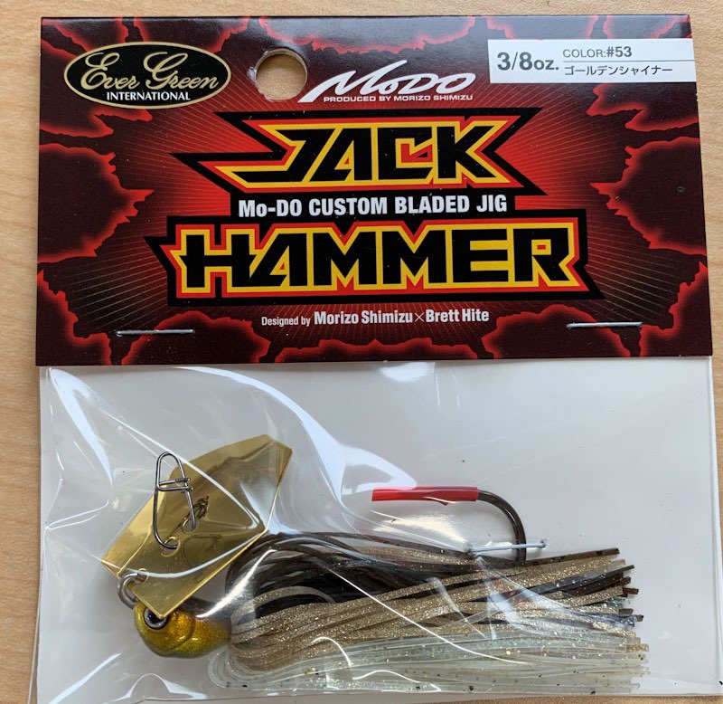 Jack Hammer 3/8oz Golden Shiner