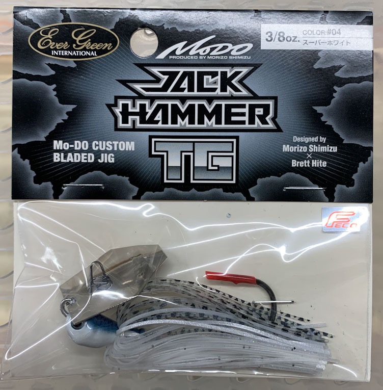 Jack Hammer Tungsten 3/8oz Super White