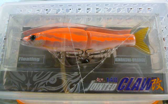JOINTED CLAW Tuned 148 Floating Kinokuni Orange - Click Image to Close