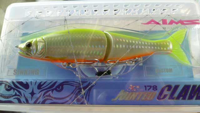 JOINTED CLAW 178 Sinking Chart Orange - Click Image to Close