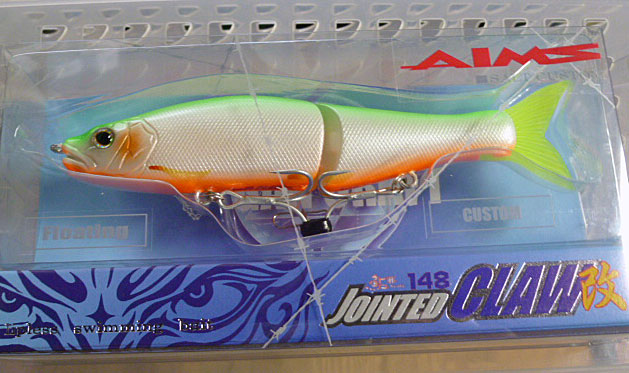 JOINTED CLAW Tuned 148 Floating Pearl Lime