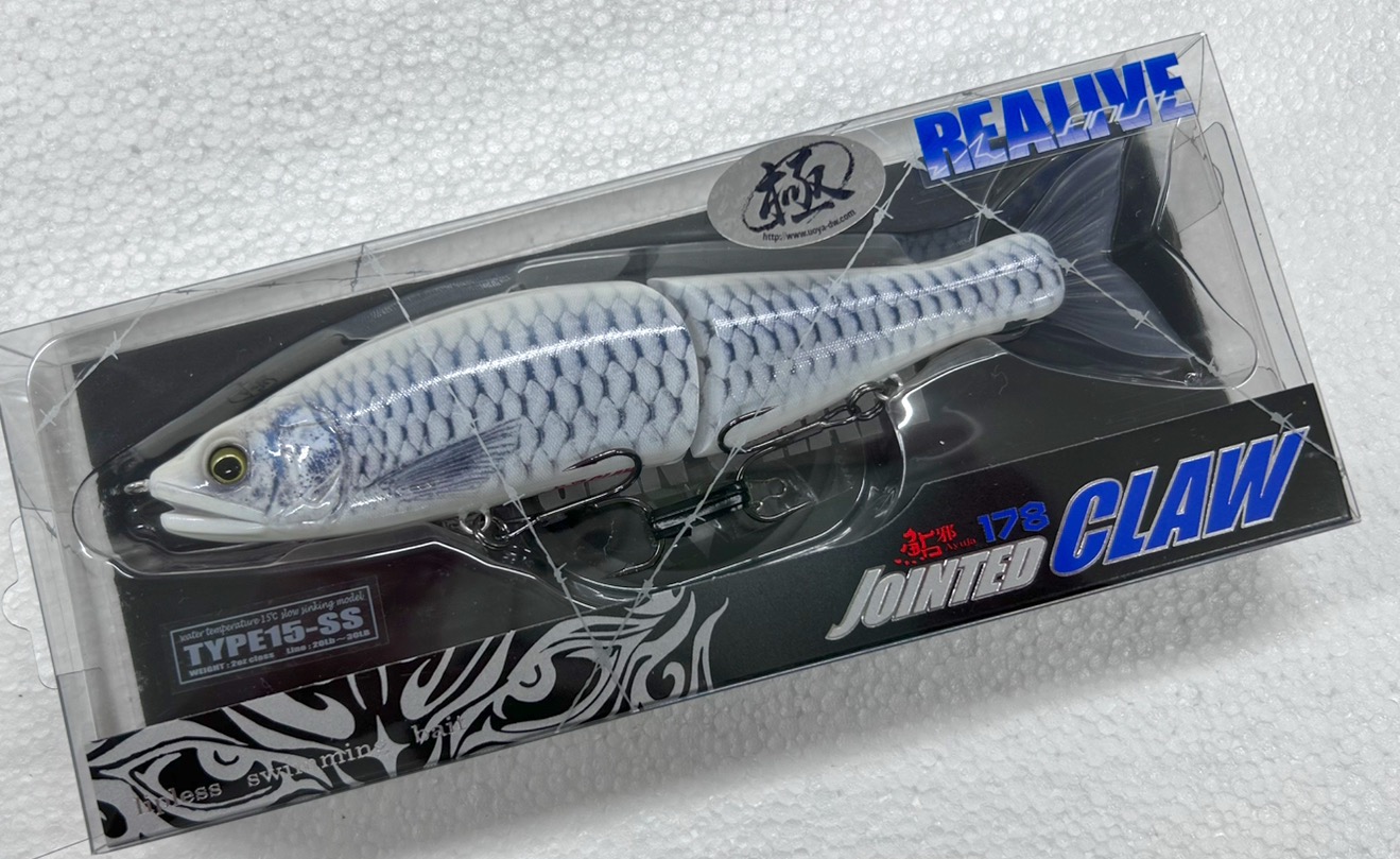 JOINTED CLAW 178 TYPE-15SS FAINT GLOW SHAD[Realive]