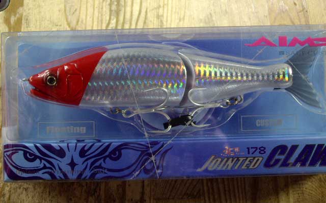 JOINTED CLAW 178 Floating Red Head - Click Image to Close