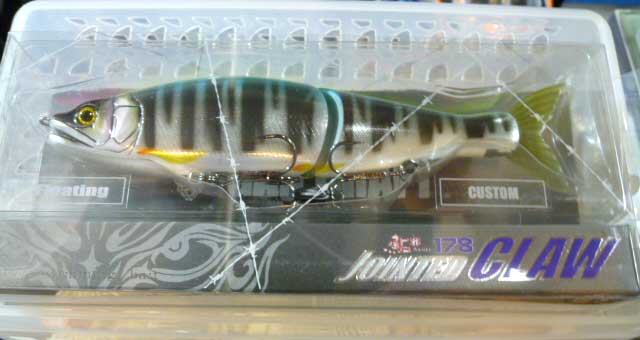 JOINTED CLAW 178 Floating Visivle Silver Shad