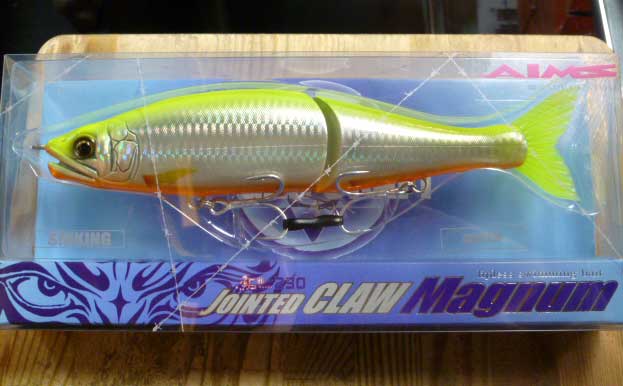 JOINTED CLAW MAGNUM SINKING Chart & Orange