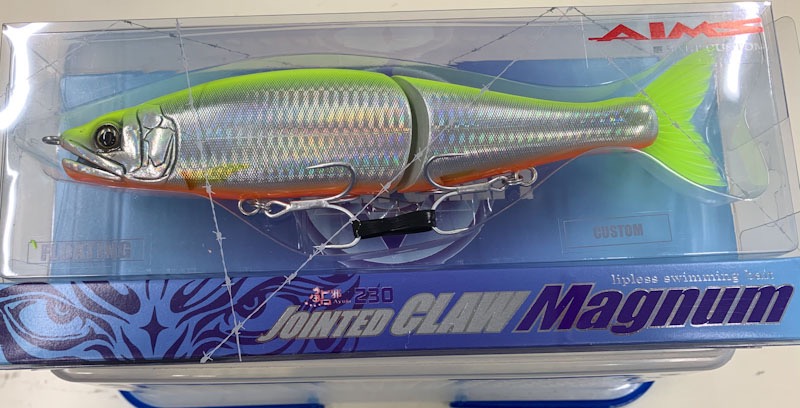 JOINTED CLAW MAGNUM Floating Chart and Orange - Click Image to Close