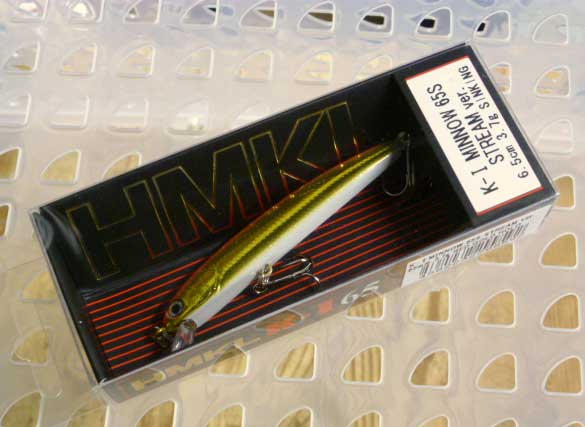 HMKL K-1 65 Minnow Stream Ver Red Gold Holo - Click Image to Close