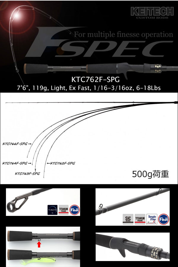 KEITECH F-Spec KTC762F-SPG (Spiral Guide Model) [Only UPS]