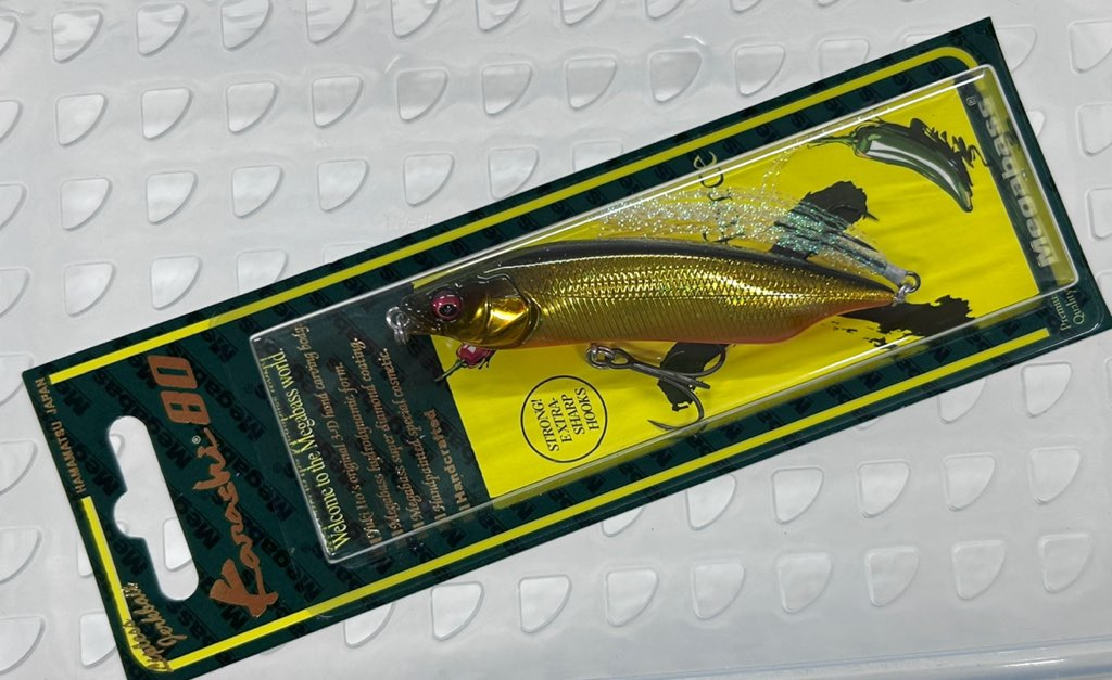 KARASHI 80 GG Megabass Kinkuro