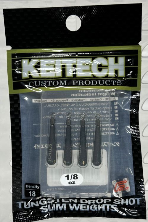 KEITECH Tungsten Slim Weight 1/8oz