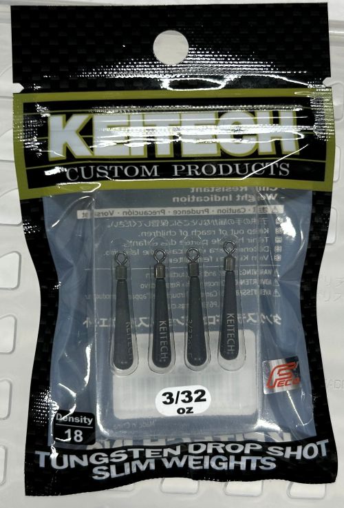 KEITECH Tungsten Slim Weight 3/32oz