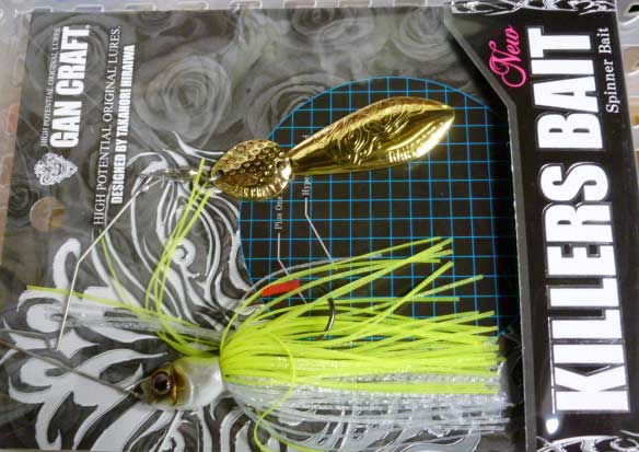 Killers Bait 1/2oz Gold Blade GM Chart - Click Image to Close