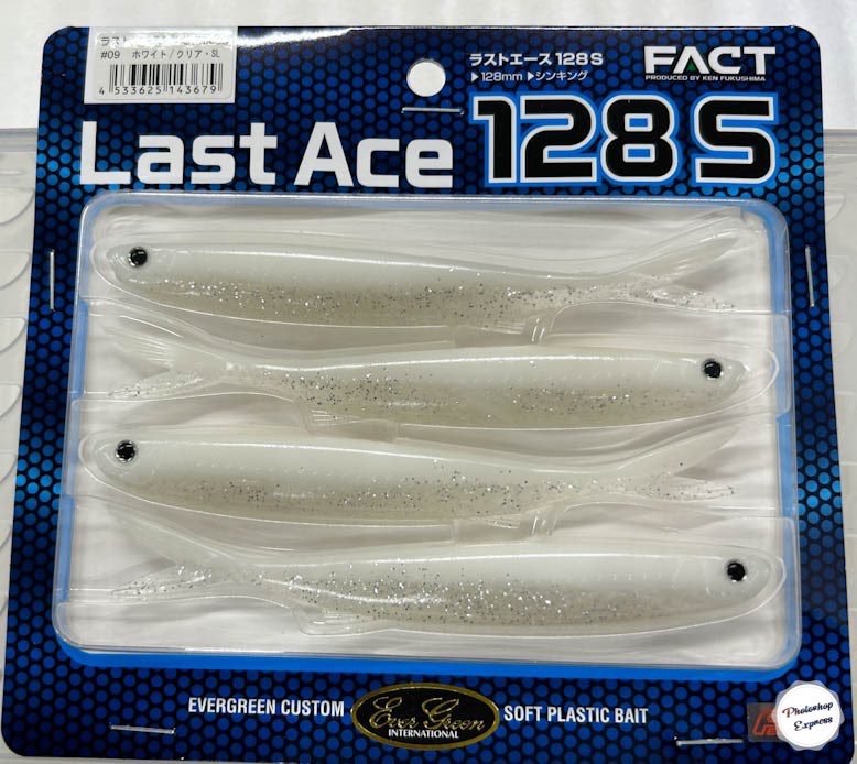 LAST ACE 128S White Clear Silver