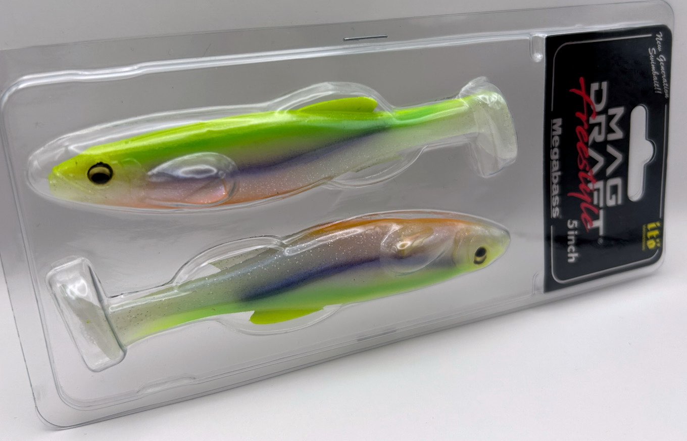 MAGDRAFT FREESTYLE 5inch Chart Back Shad
