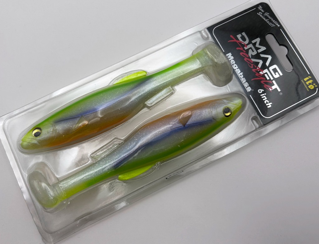 MAGDRAFT FREESTYLE 6inch Chart Back Shad
