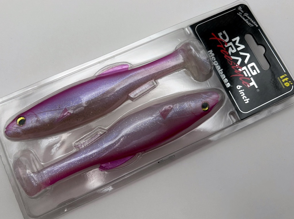 MAGDRAFT FREESTYLE 6inch Pink Back Shad